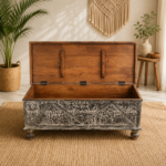 Tribal Carving Trunk Box - Image 2
