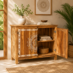 Mandala Hand-Painted Sideboard - Image 2