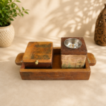 Rustic Wooden Serving Tray