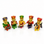 Rajasthani Wooden Musician (Set OF 5pc's) - Image 2