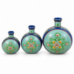 Floral Decorative Vase Set of 3 - Image 2