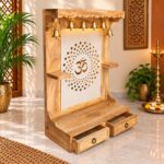 Natural Wood Wall Mounted Temple - Image 2