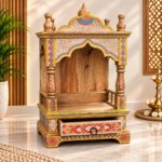 Hand-Painted Solid Wood Temple