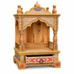 Hand-Painted Solid Wood Temple - Image 2